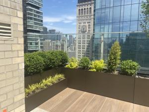 Fiberglass Engineering Planters 280 Park Ave (ECL)