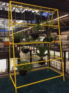 Fiberglass Hanging Planters BNY New Lab