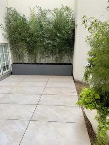 Fiberglass Engineering Lipless Flat Bottom Planters (Birch and Basil Design)